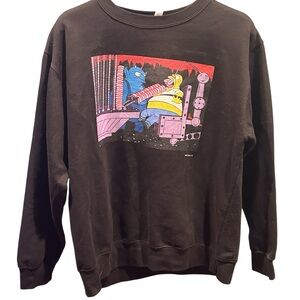 The Simpsons “Homer and the Devil” Sweatshirt Size L